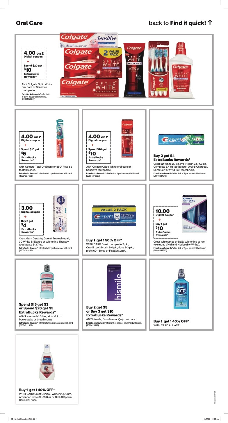 CVS Weekly Ad 15th – 21st October 2023 Page 18