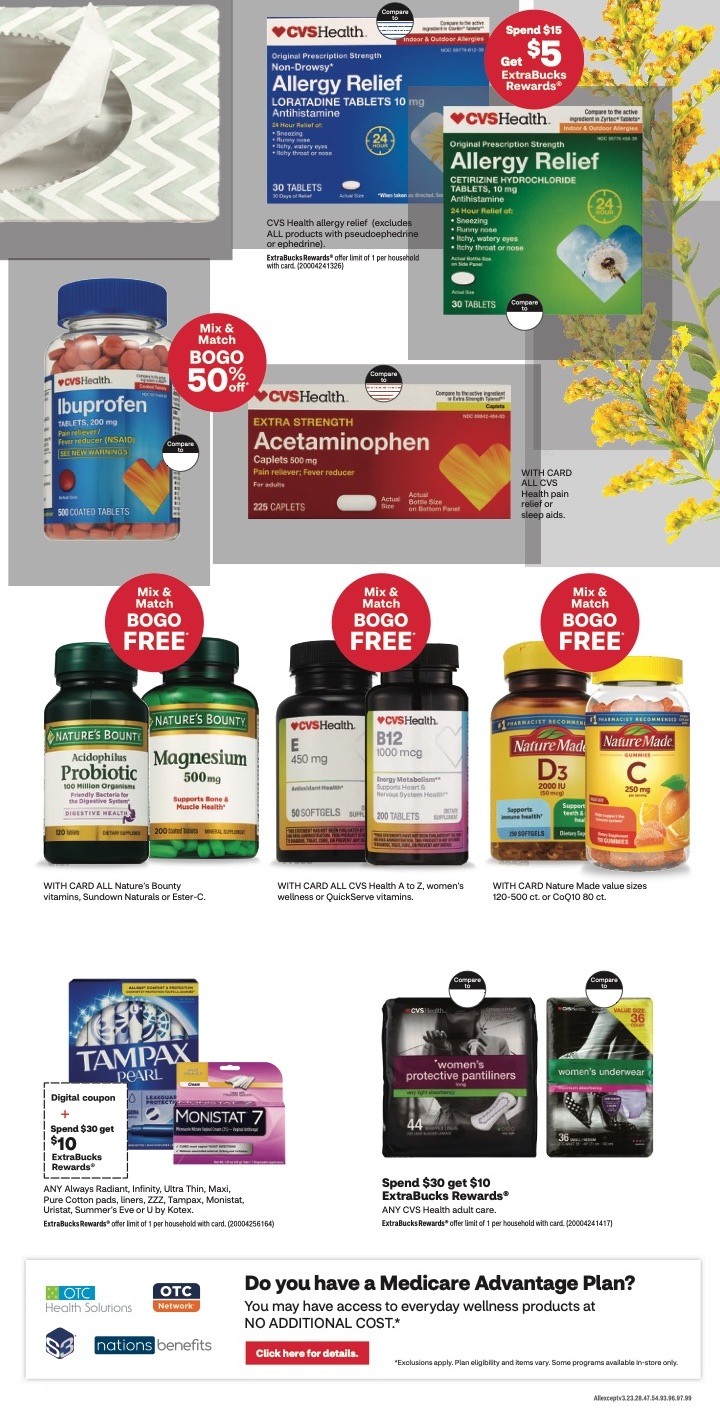 CVS Weekly Ad 15th – 21st October 2023 Page 3