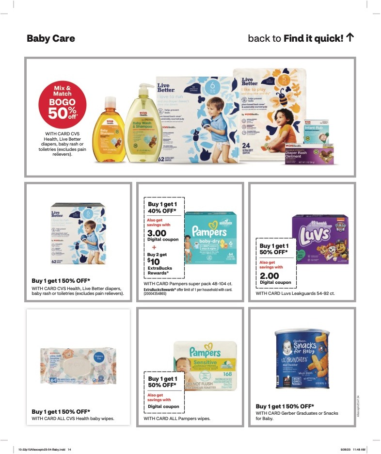 CVS Weekly Ad 22nd – 28th October 2023 Page 10