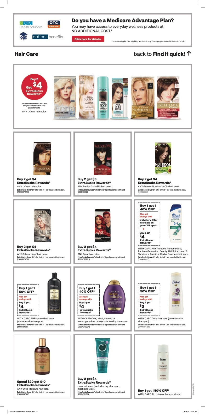 CVS Weekly Ad 22nd – 28th October 2023 Page 14
