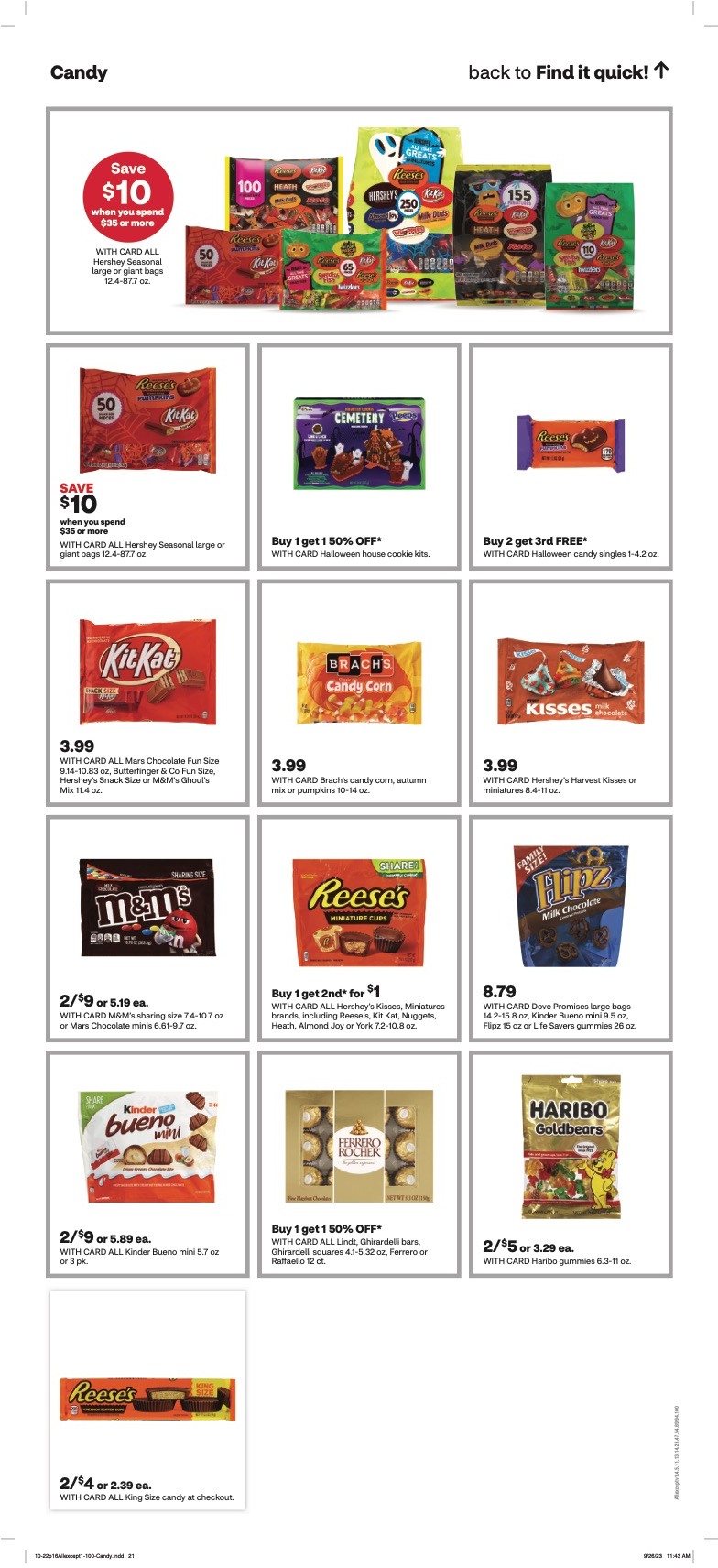 CVS Weekly Ad 22nd – 28th October 2023 Page 17