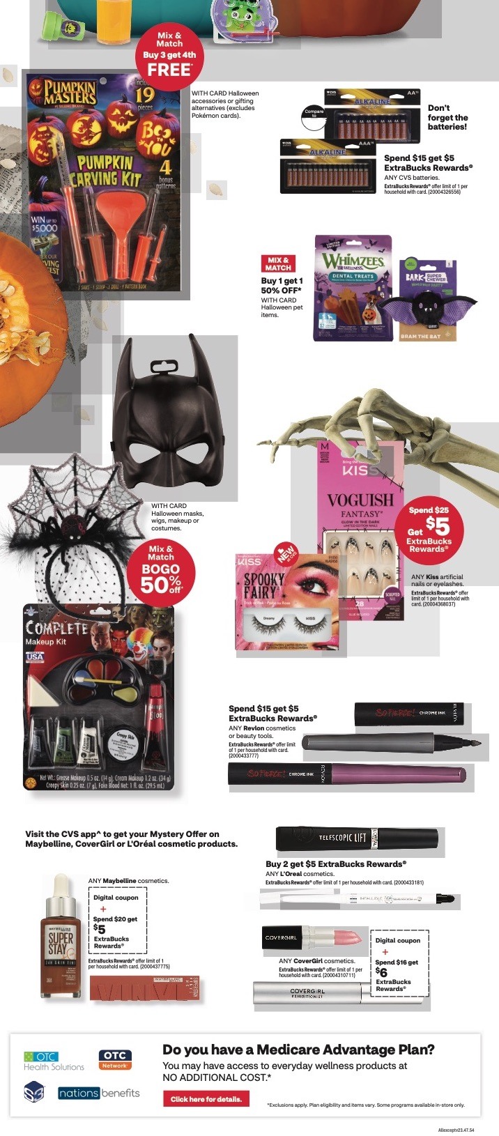 CVS Weekly Ad 22nd – 28th October 2023 Page 2