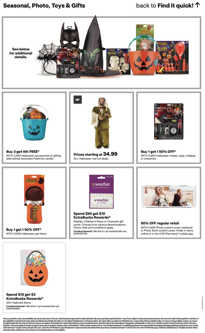 CVS Weekly Ad 22nd – 28th October 2023 Page 22