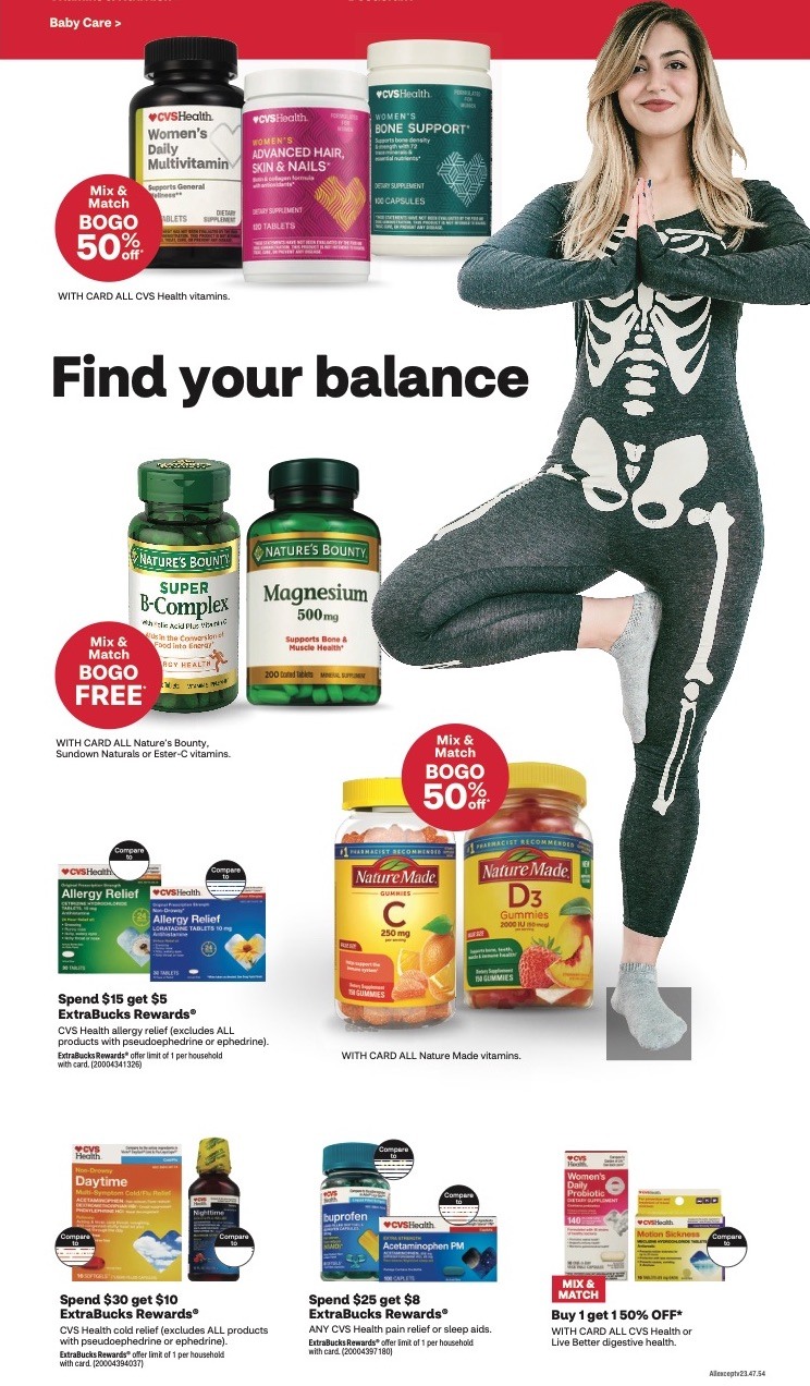 CVS Weekly Ad 22nd – 28th October 2023 Page 3