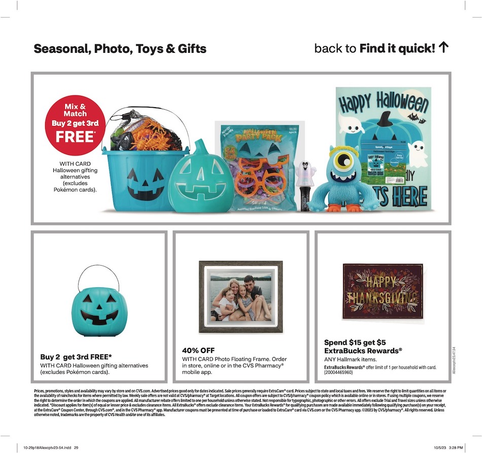 CVS Weekly Ad 29th October – 5th November 2023 Page 19
