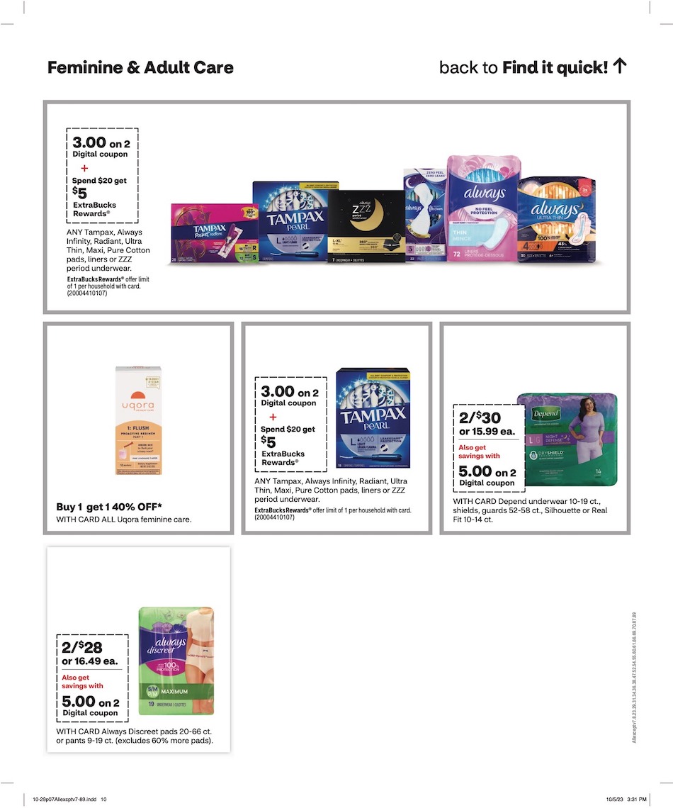 CVS Weekly Ad 29th October – 5th November 2023 Page 8