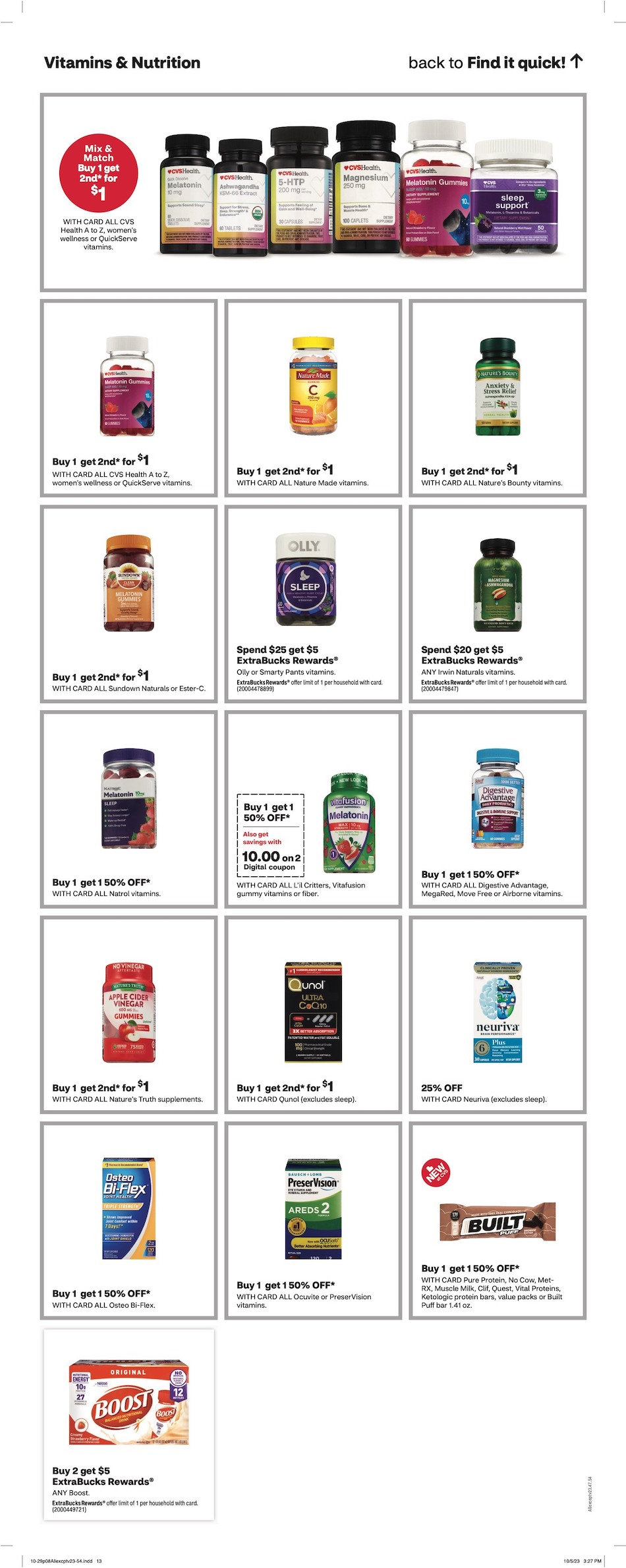 CVS Weekly Ad 29th October – 5th November 2023 Page 9