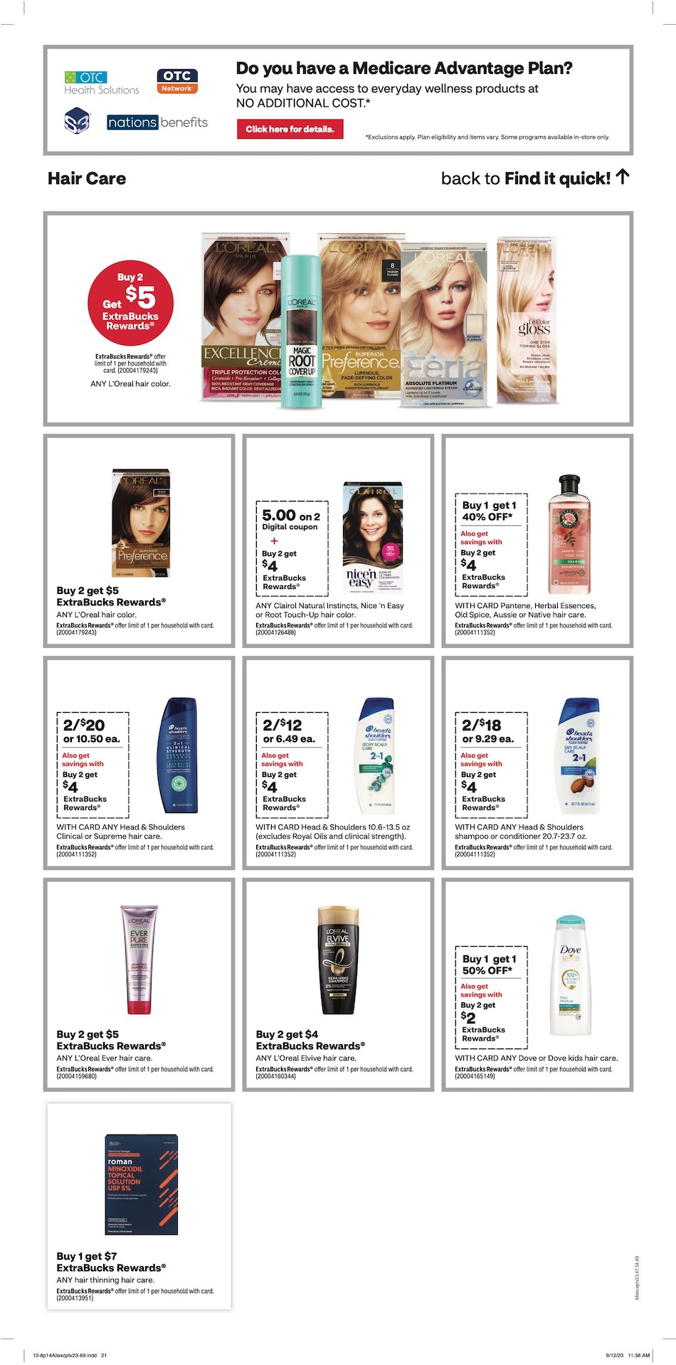 CVS Weekly Ad 8th – 14th October 2023 Page 14