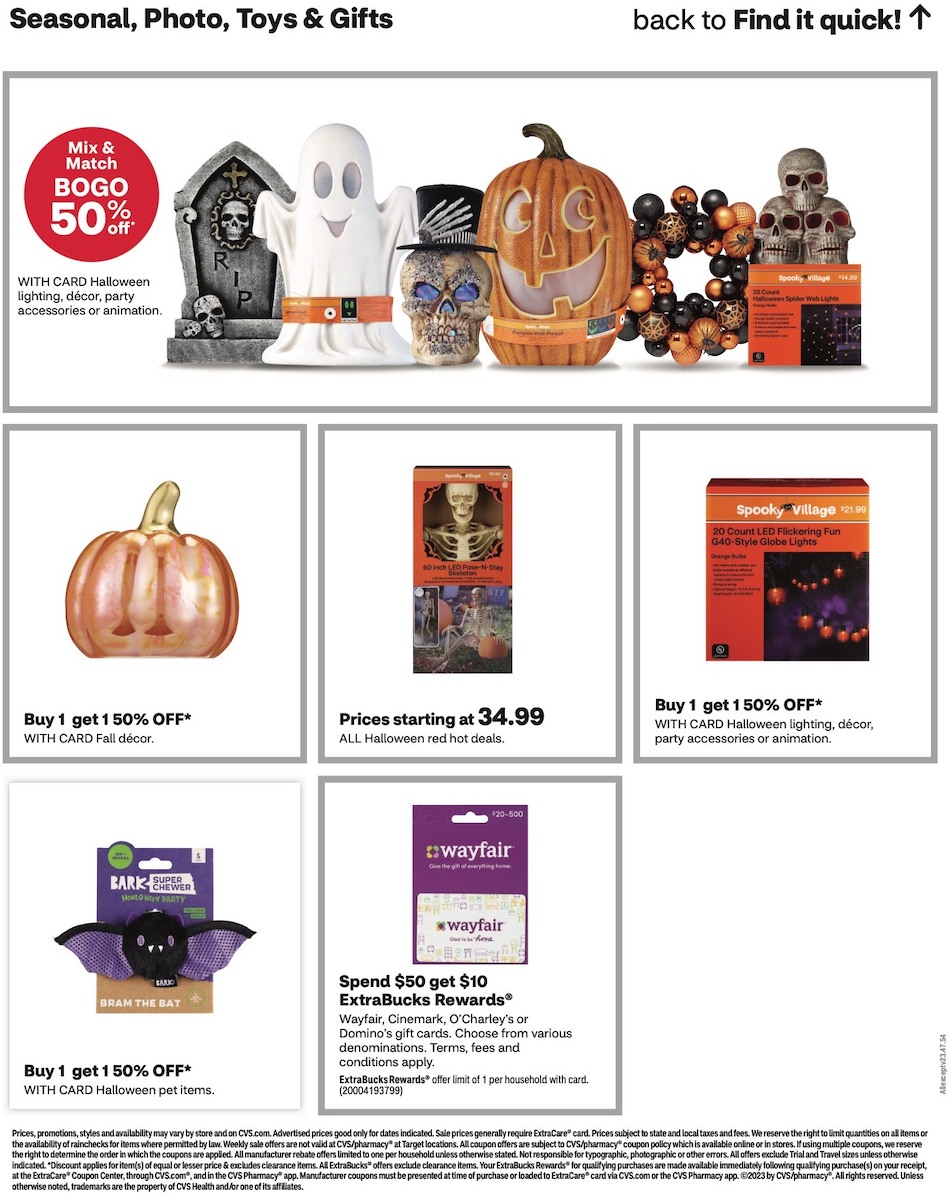 CVS Weekly Ad 8th – 14th October 2023 Page 20