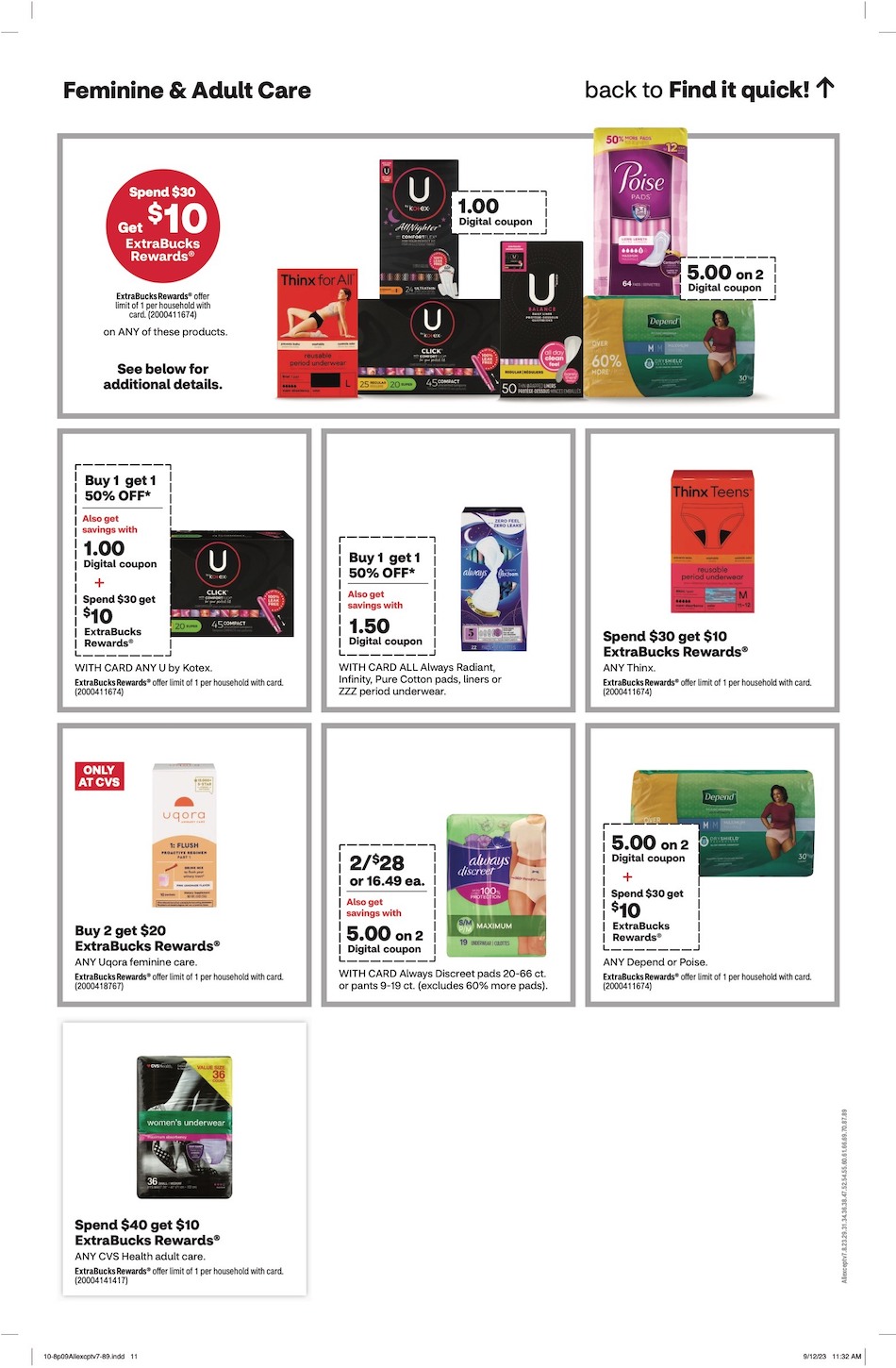 CVS Weekly Ad 8th – 14th October 2023 Page 9