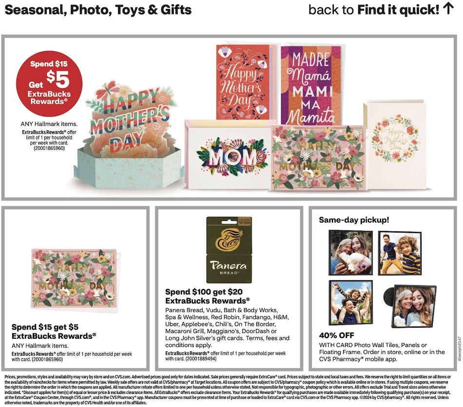 CVS Weekly Ad 5th – 11th May 2024 Page 22