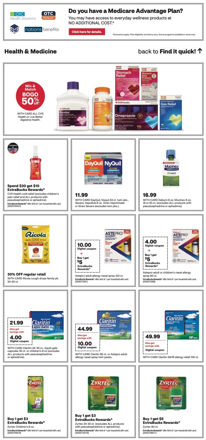 CVS Weekly Ad 10th – 16th September 2023 Page 10