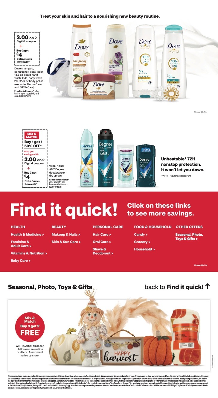 CVS Weekly Ad 10th – 16th September 2023 Page 9