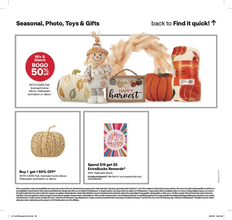 CVS Weekly Ad Sep 17th – 23rd September 2023 Page 21