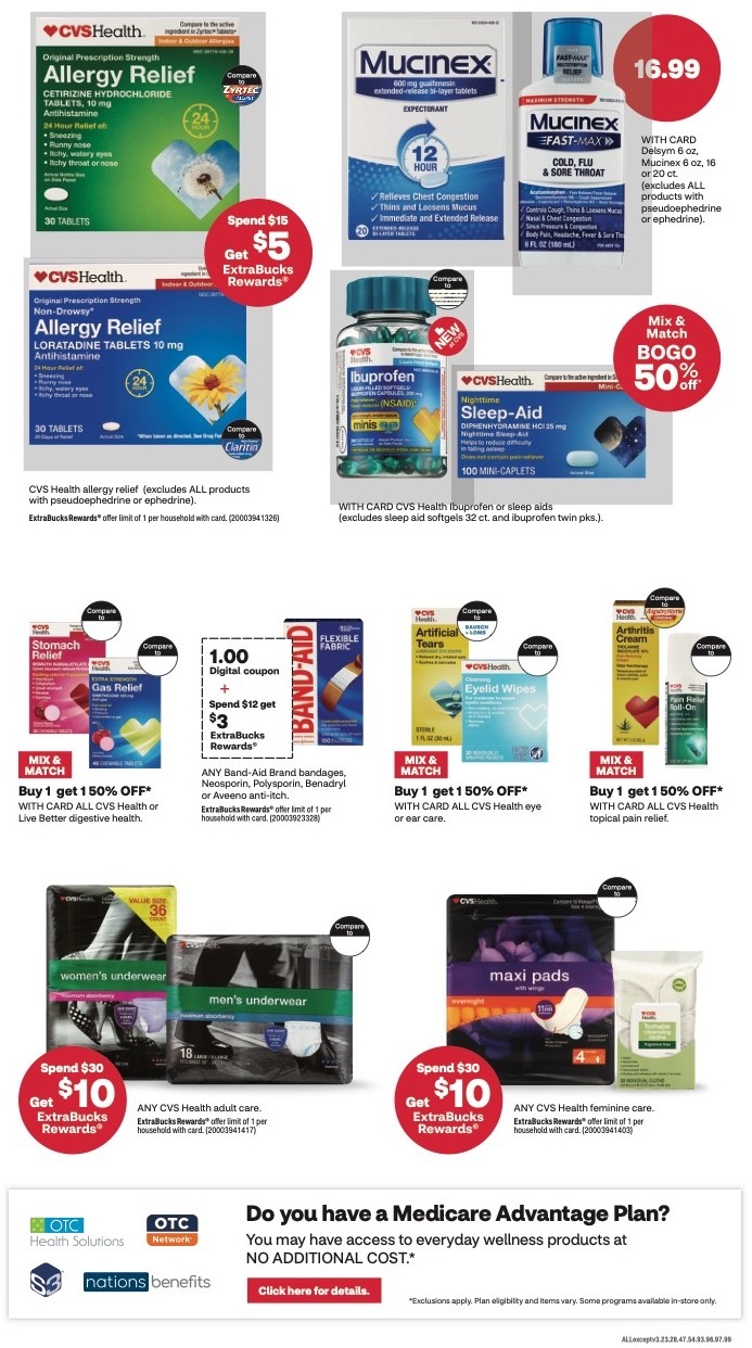 CVS Weekly Ad 24th – 30th September 2023 Page 3
