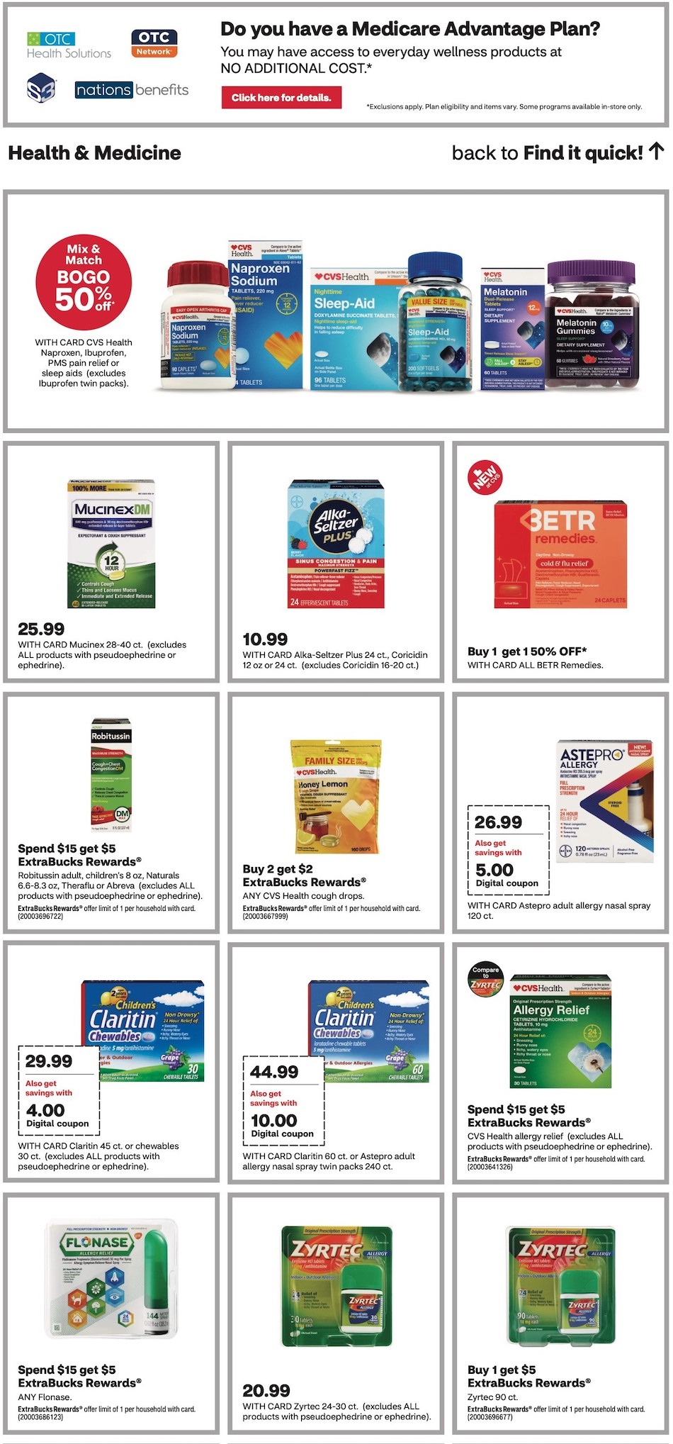 CVS Weekly Ad 3rd – 9th September 2023 Page 8