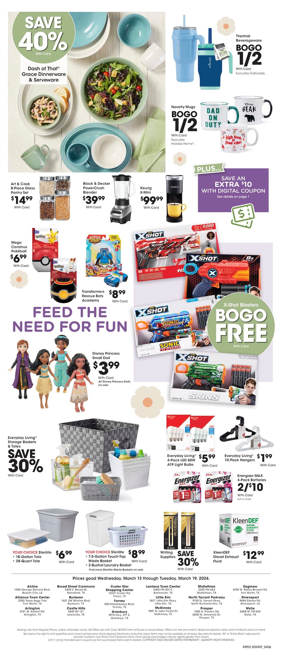 Kroger Ad Marketplace 13th – 19th March 2024 Page 2