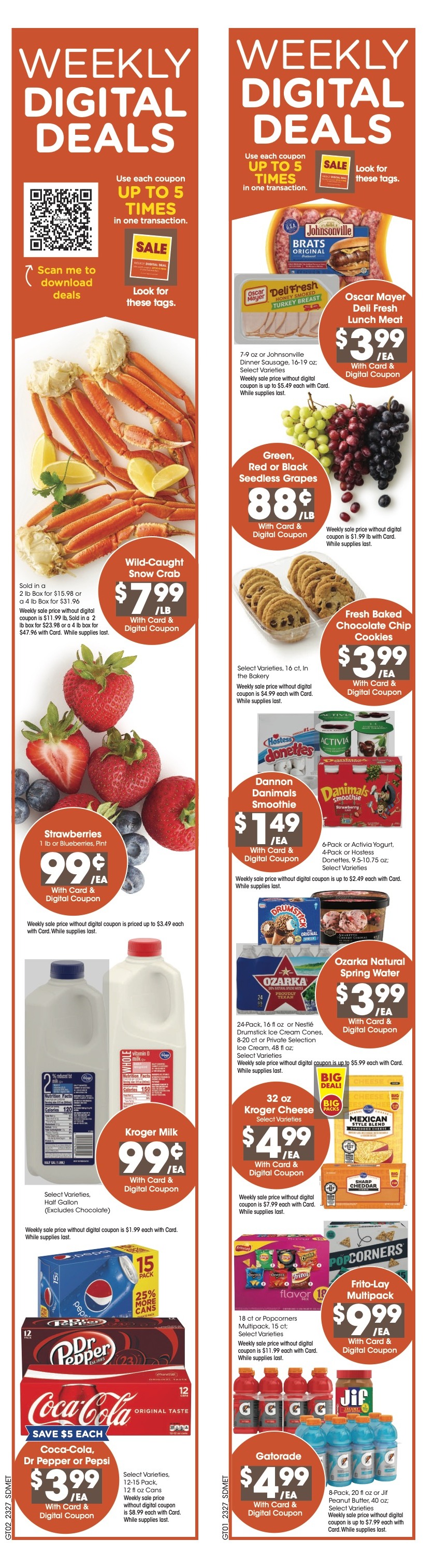 Kroger Weekly Ad 2nd – 8th August 2023 Page 2