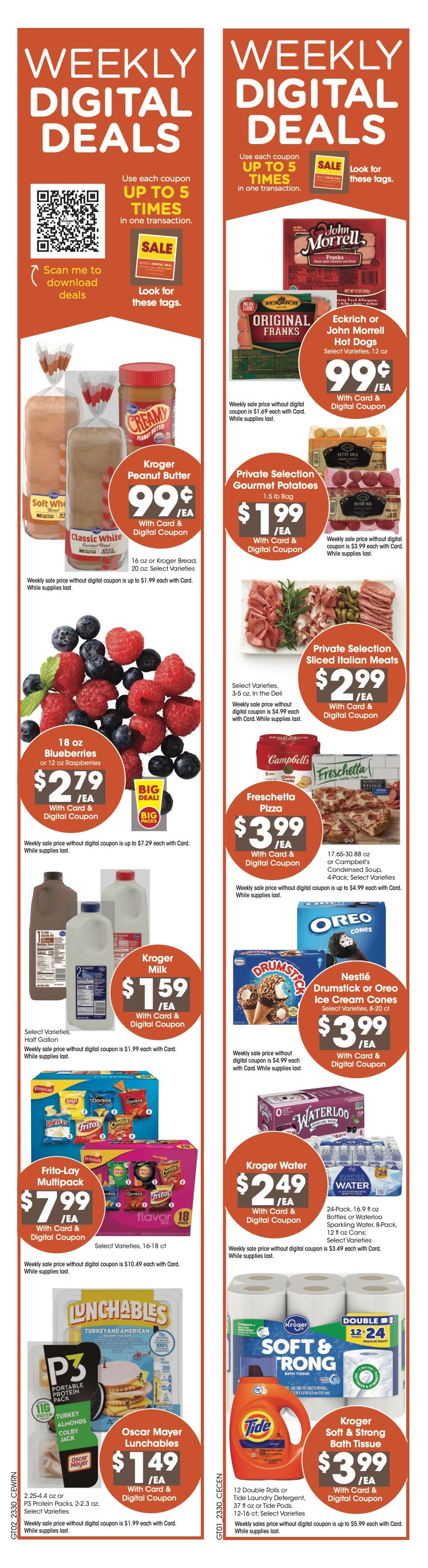 Kroger Weekly Ad 23rd – 29th August 2023 Page 2
