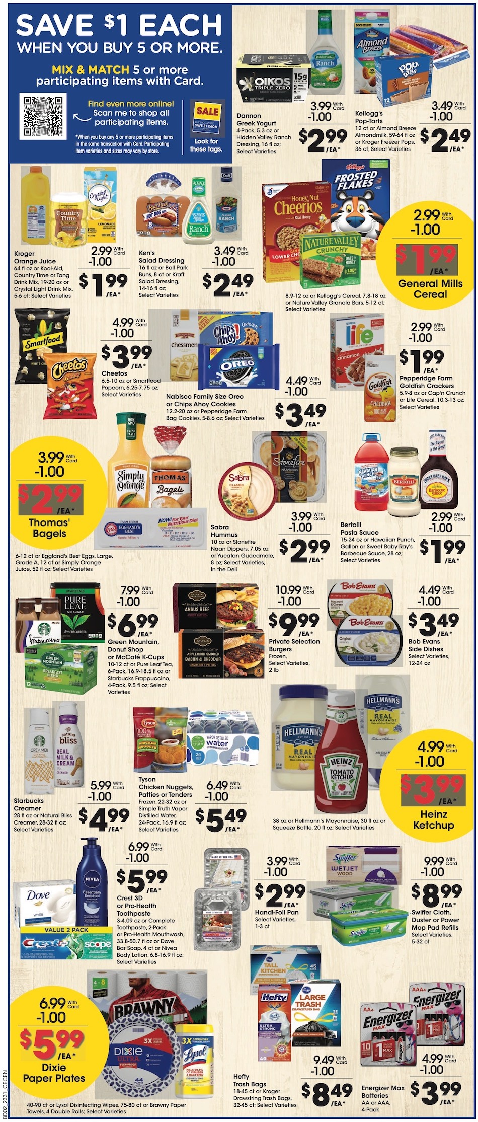 Kroger Weekly Ad 30th August – 5th September 2023 Page 5