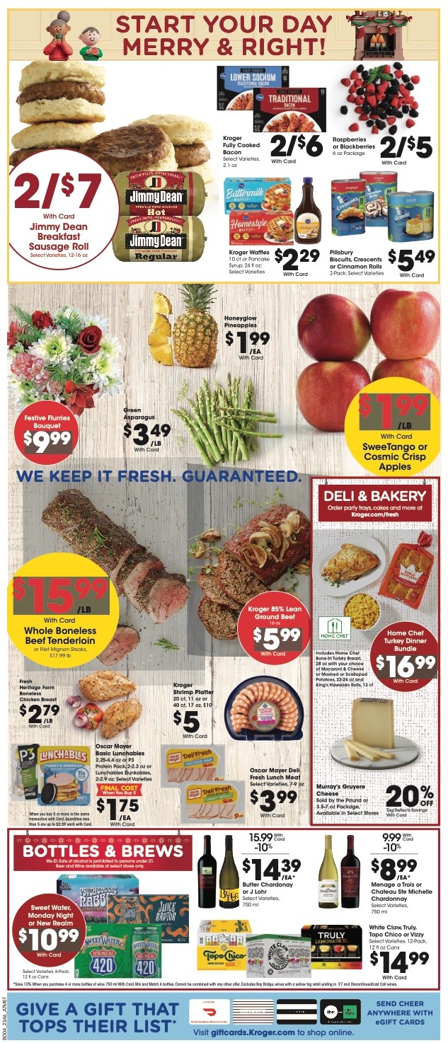 Kroger Weekly Ad Christmas 13th – 19th December 2023 Page 8