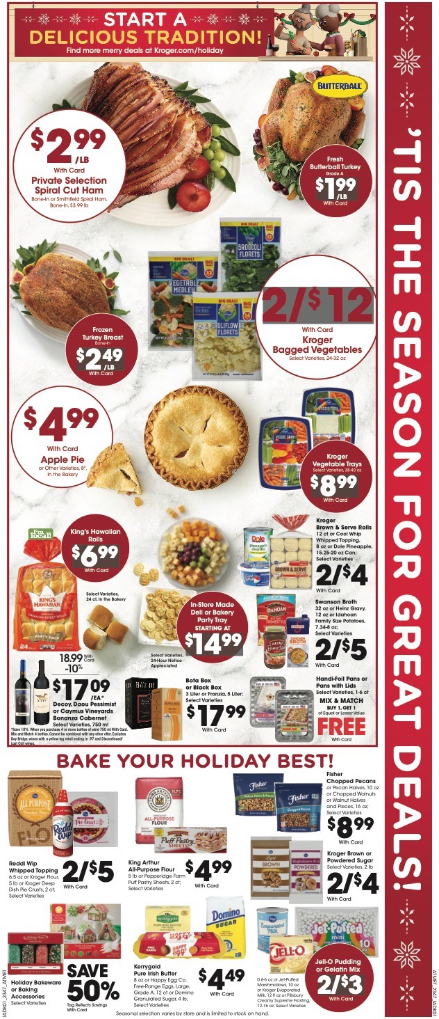 Kroger Ad Christmas 20th – 26th December 2023 Page 4