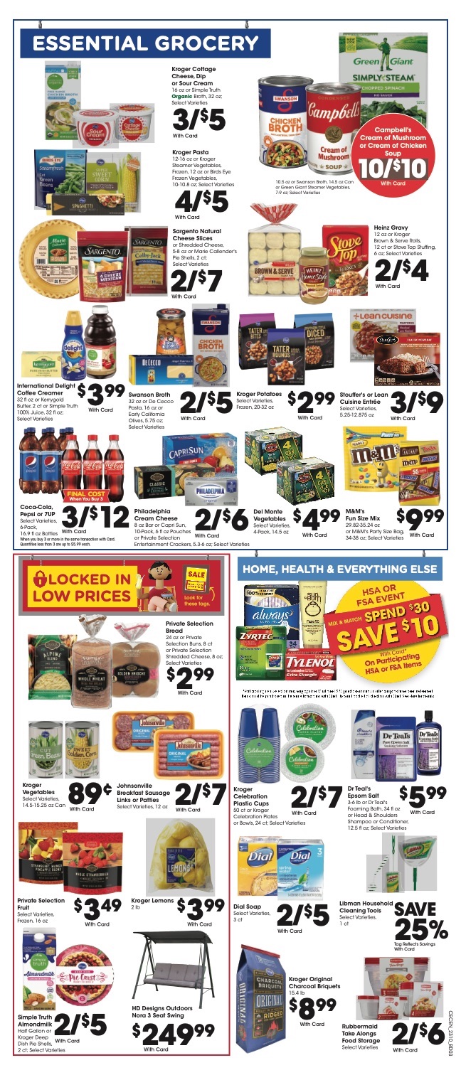 Kroger Weekly Ad Easter 5th – 11th April 2023 Page 9