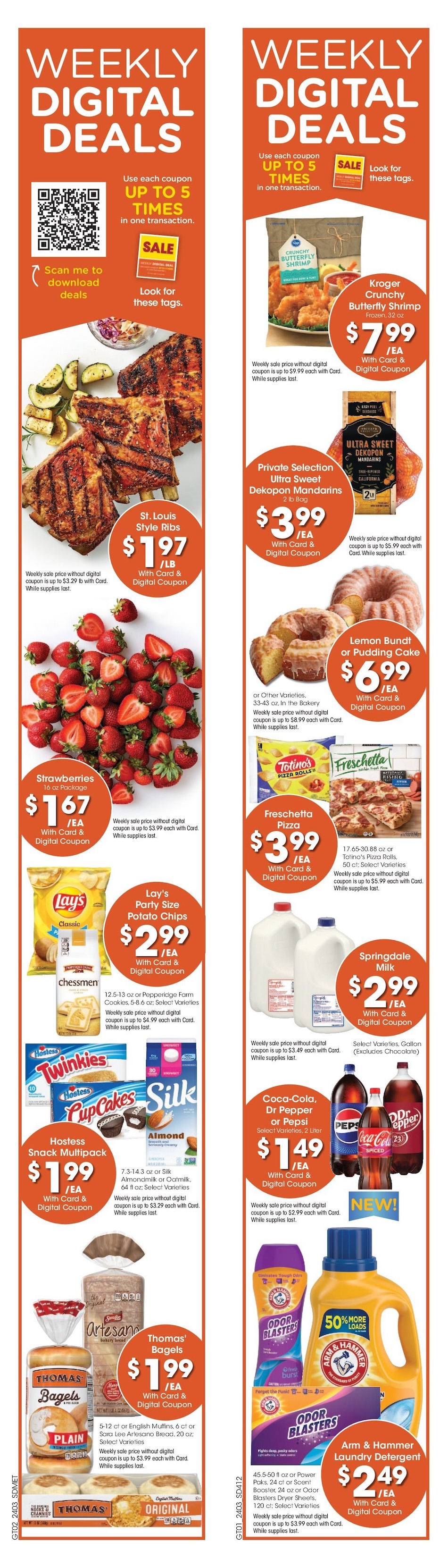 Kroger Weekly Ad 21st – 27th February 2024 Page 2