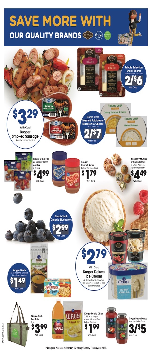Kroger Weekly Ad Sale 22nd – 28th February 2023 Page 8