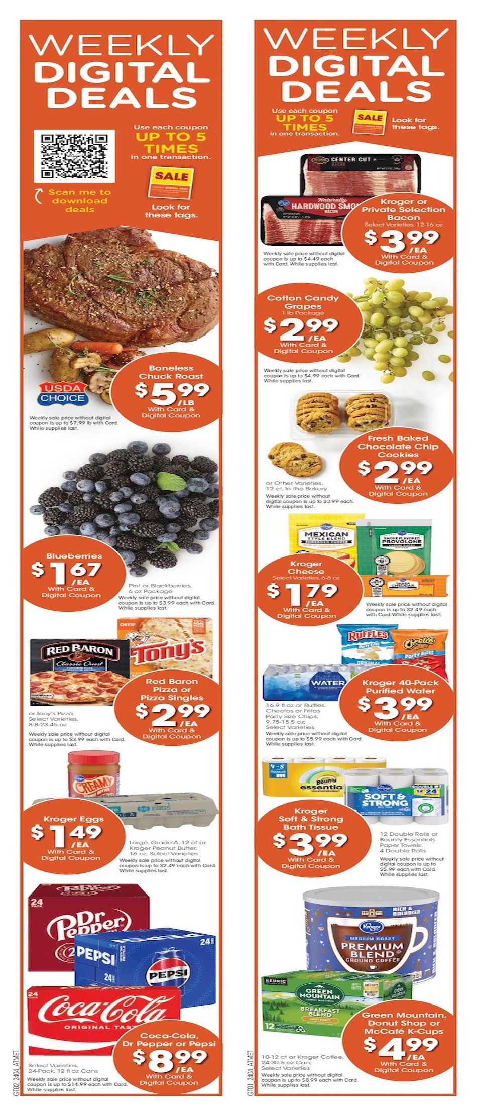 Kroger Weekly Ad 28th February – 5th March 2024 Page 2