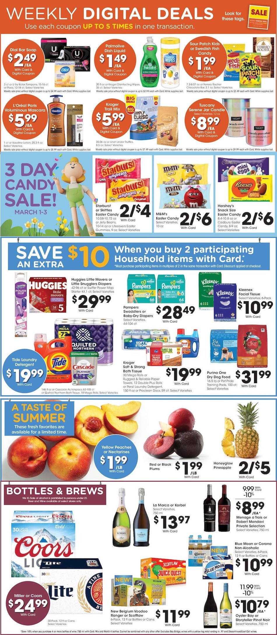 Kroger Weekly Ad 28th February – 5th March 2024 Page 3