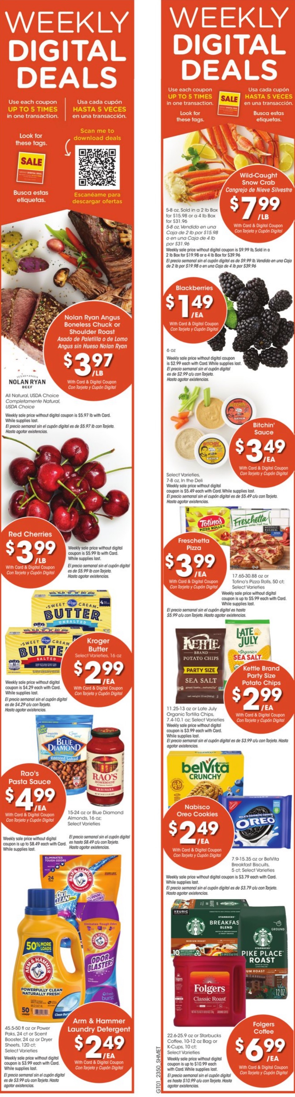 Kroger Weekly Ad 10th – 16th January 2024 Page 2