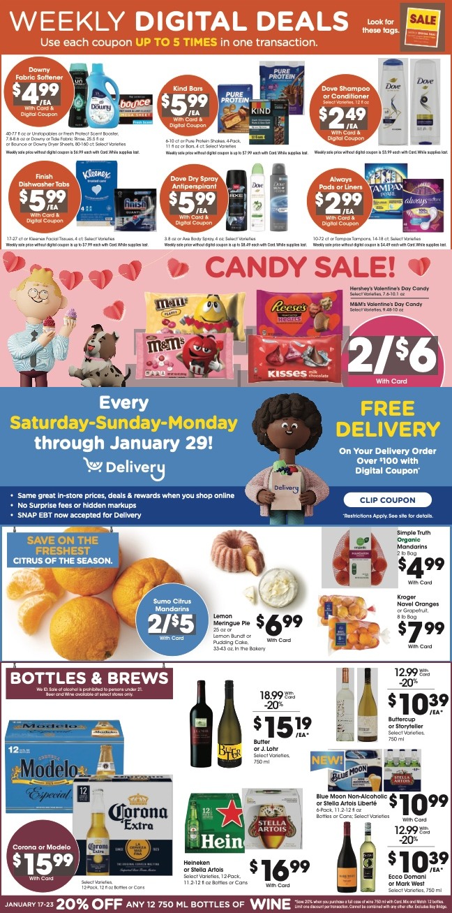 Kroger Weekly Ad 17th – 23rd January 2024 Page 3