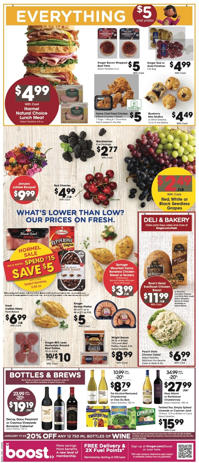 Kroger Weekly Ad 17th – 23rd January 2024 Page 7