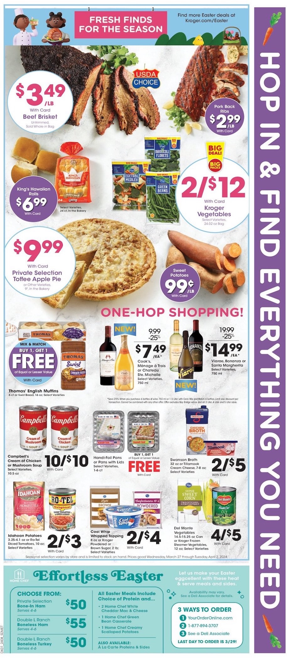 Kroger Weekly Ad 27th March – 2nd April 2024 Page 4