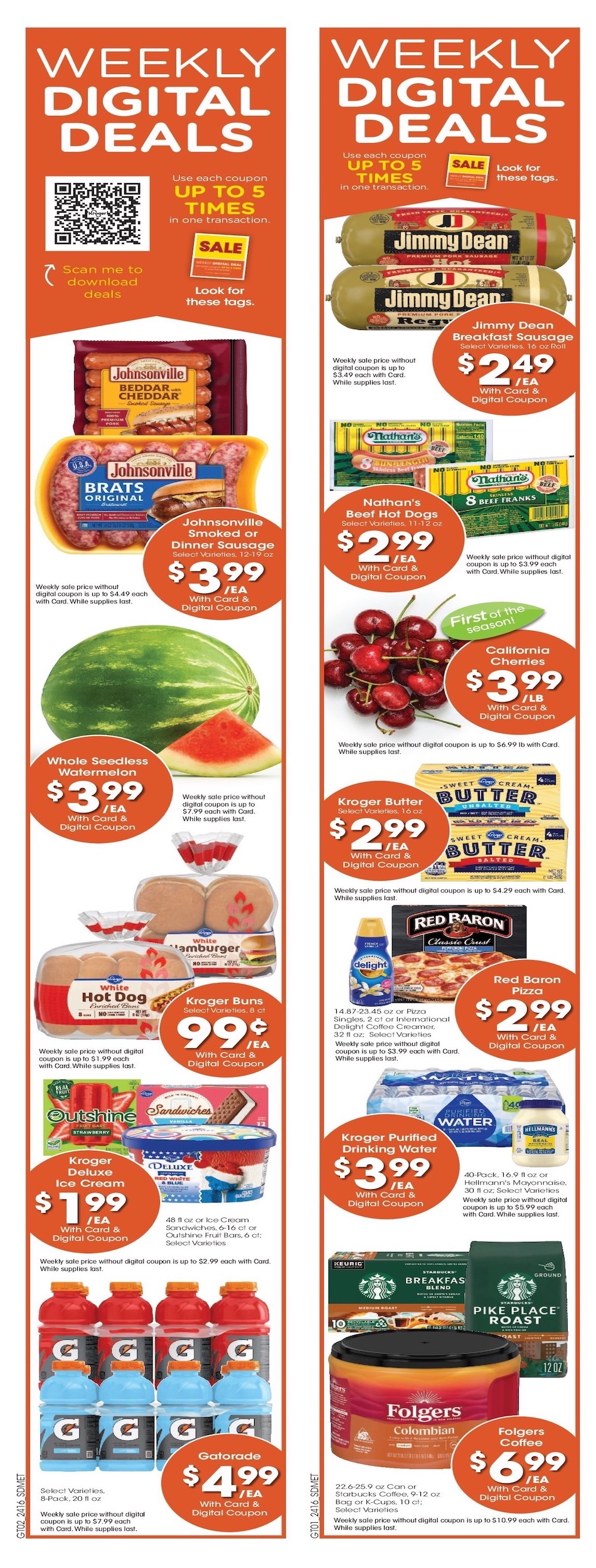 Kroger Weekly Ad 22nd – 28th May 2024 Page 2