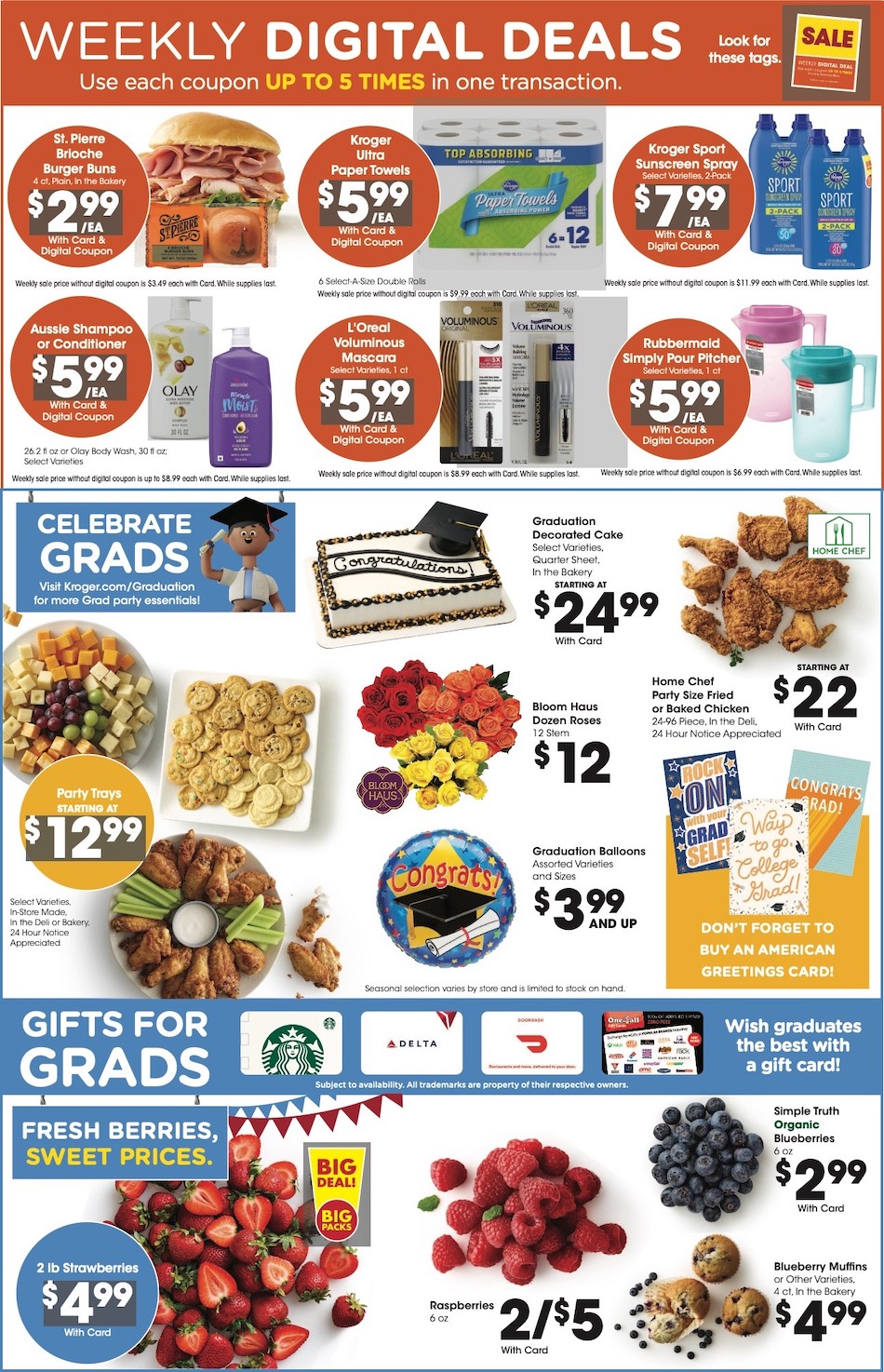 Kroger Weekly Ad Sale 24th – 30th May 2023 Page 3