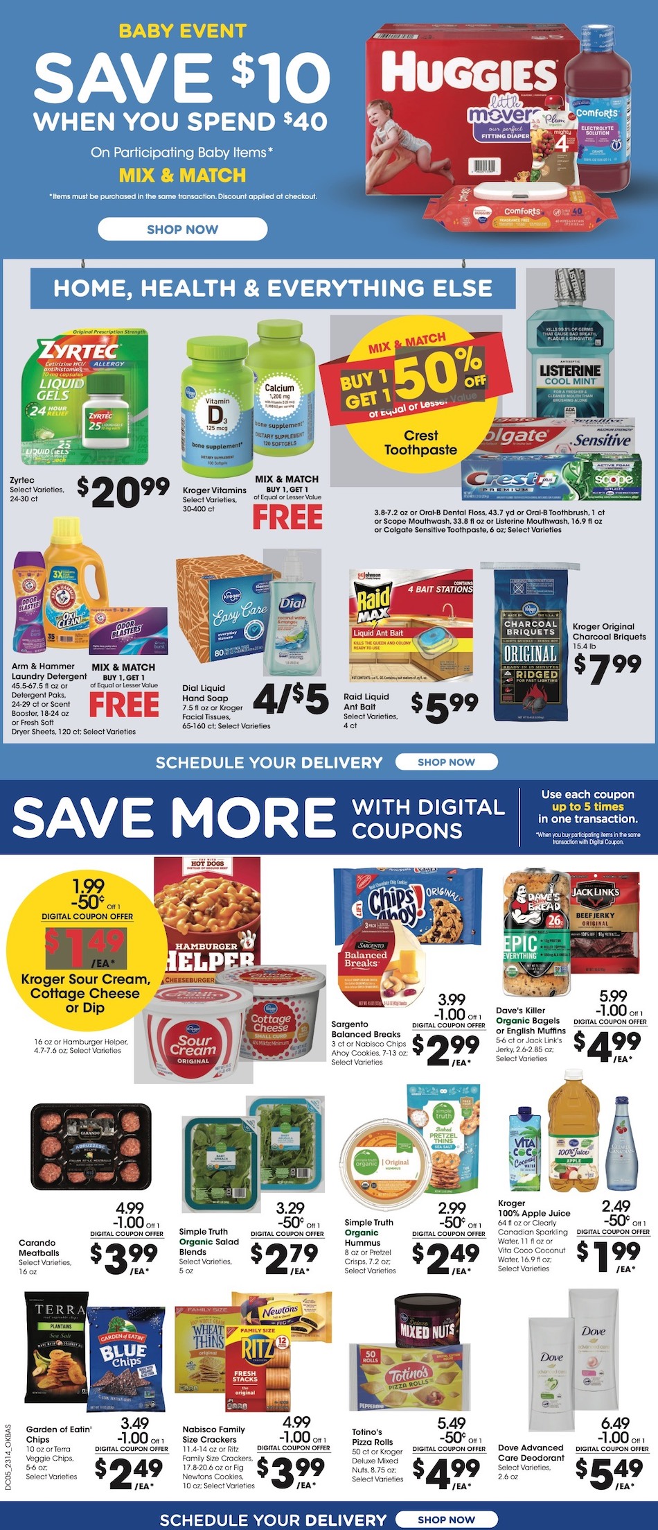 Kroger Weekly Ad Sale 3rd – 9th May 2023 Page 5