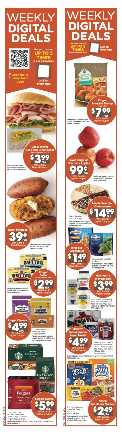 Kroger Weekly Ad Thanksgiving 15th – 23rd November 2023 Page 2