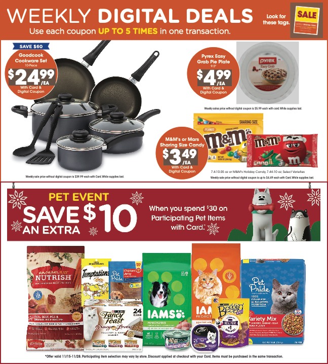 Kroger Weekly Ad Thanksgiving 15th – 23rd November 2023 Page 3