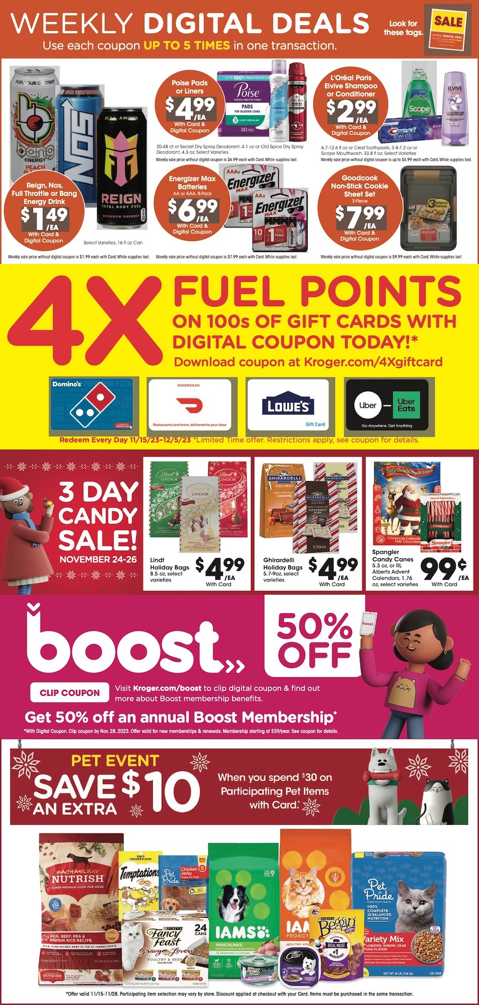 Kroger Weekly Ad 24th – 28th November 2023 Page 3