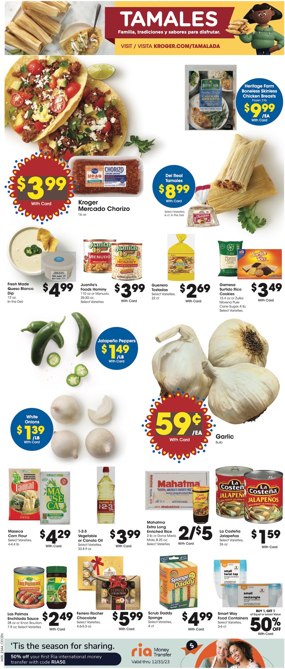 Kroger Weekly Ad 9th November – 5th December 2023 Page 9