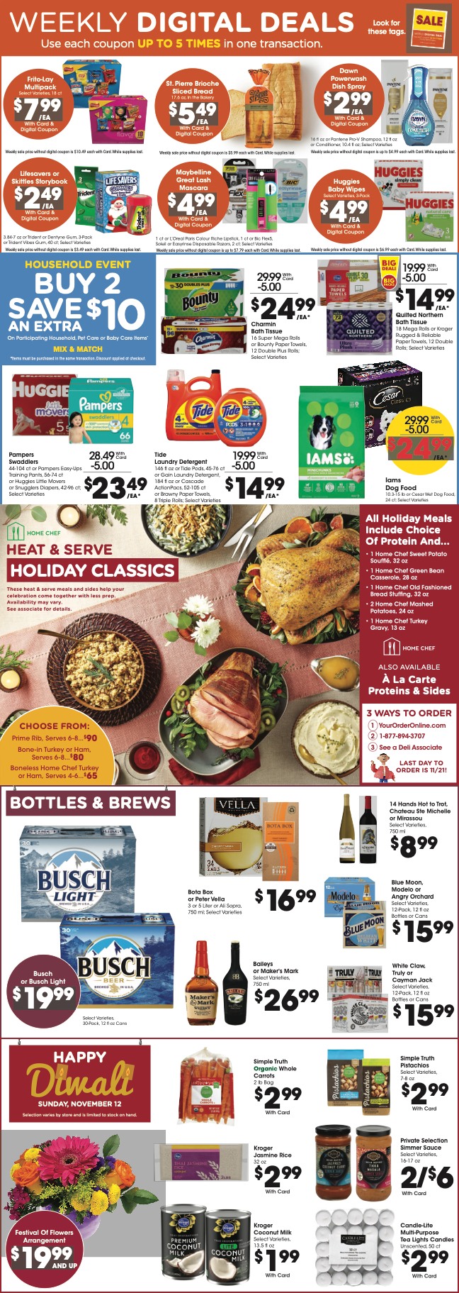 Kroger Weekly Ad 8th – 14th November 2023 Page 3