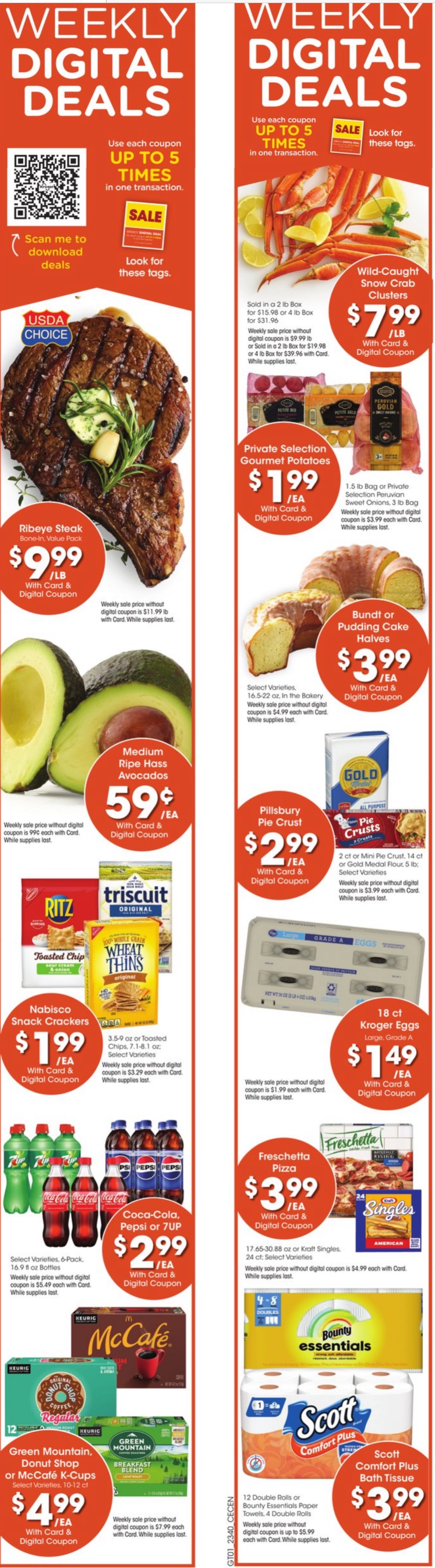 Kroger Weekly Ad 1st – 7th November 2023 Page 2
