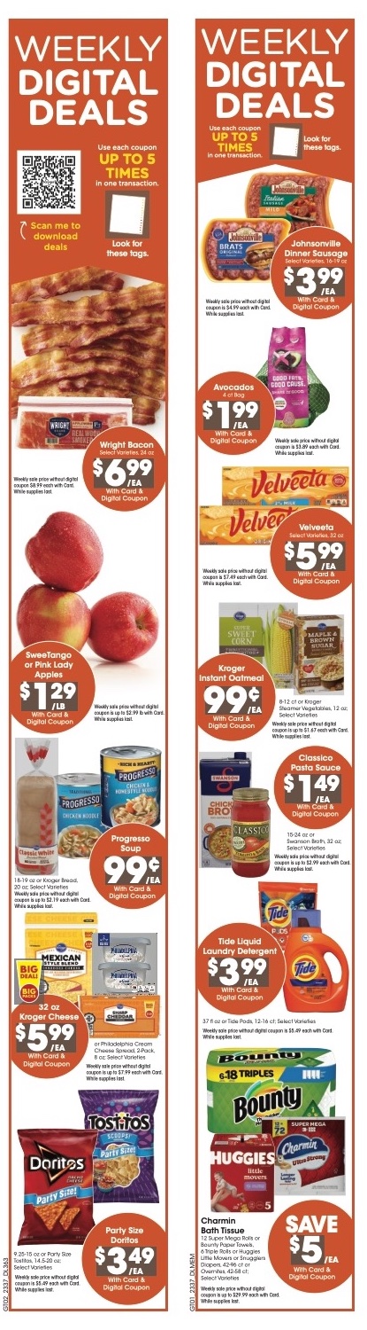 Kroger Weekly Ad 11th – 17th October 2023 Page 2