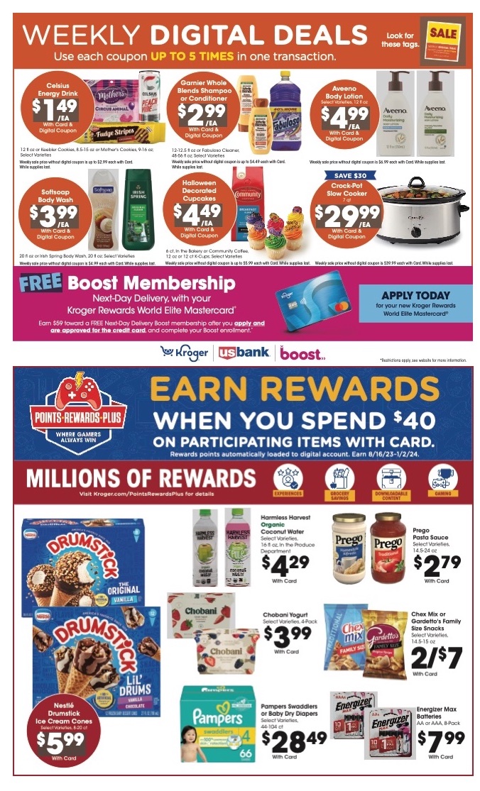 Kroger Weekly Ad 11th – 17th October 2023 Page 3
