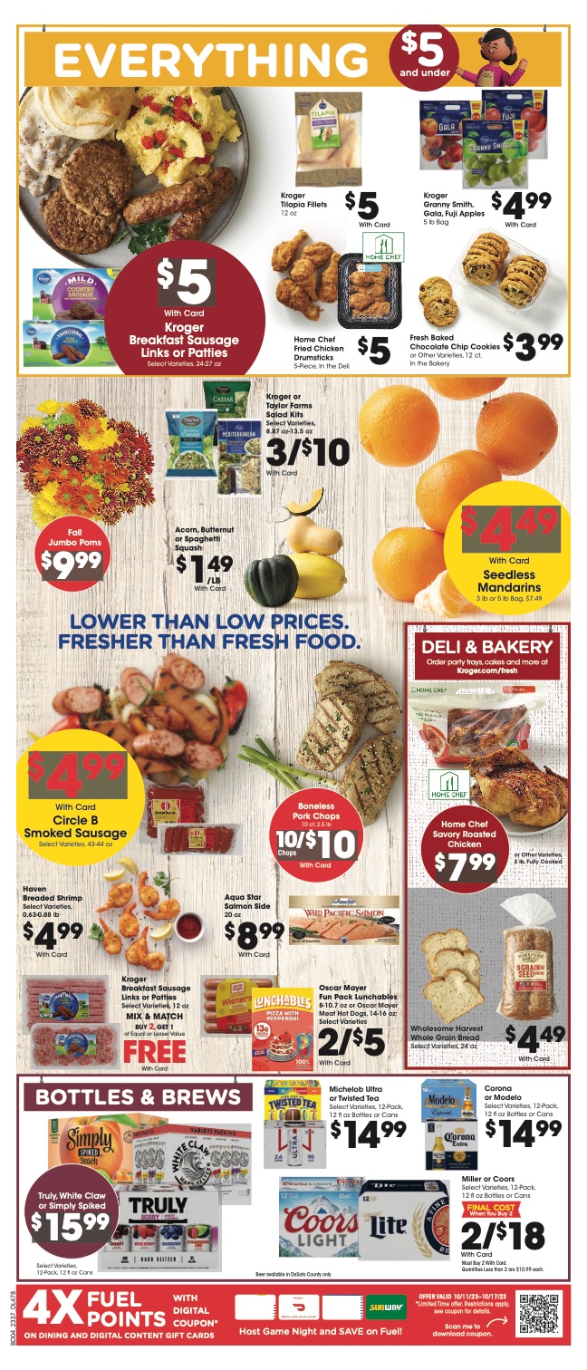 Kroger Weekly Ad 11th – 17th October 2023 Page 8