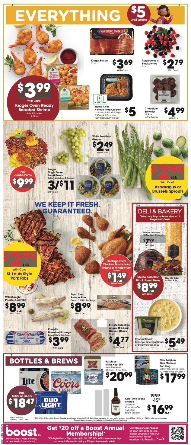 Kroger Weekly Ad 18th – 24th October 2023 Page 7