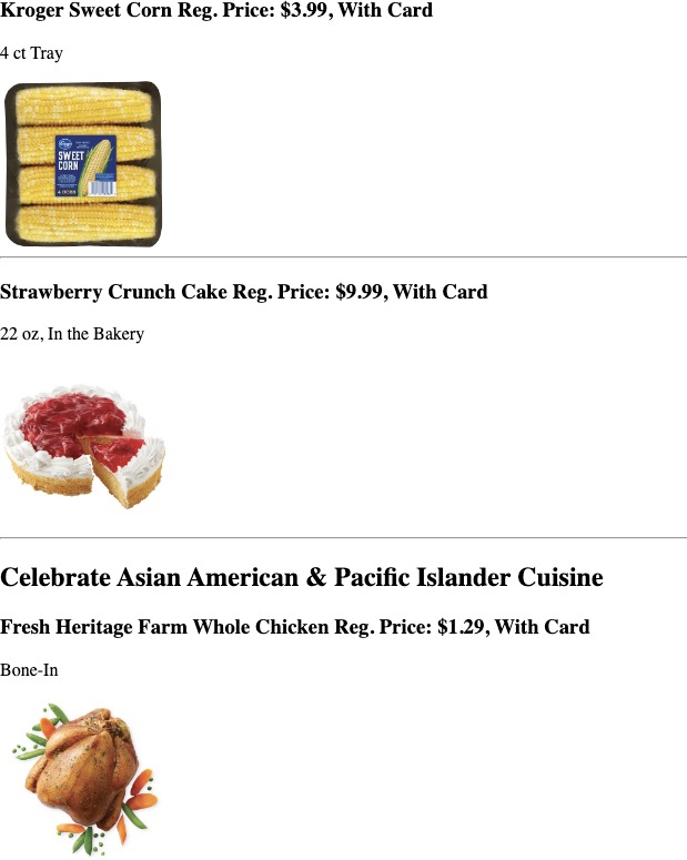 Kroger Weekly Ad Preview 15th – 21st May 2024 Page 30