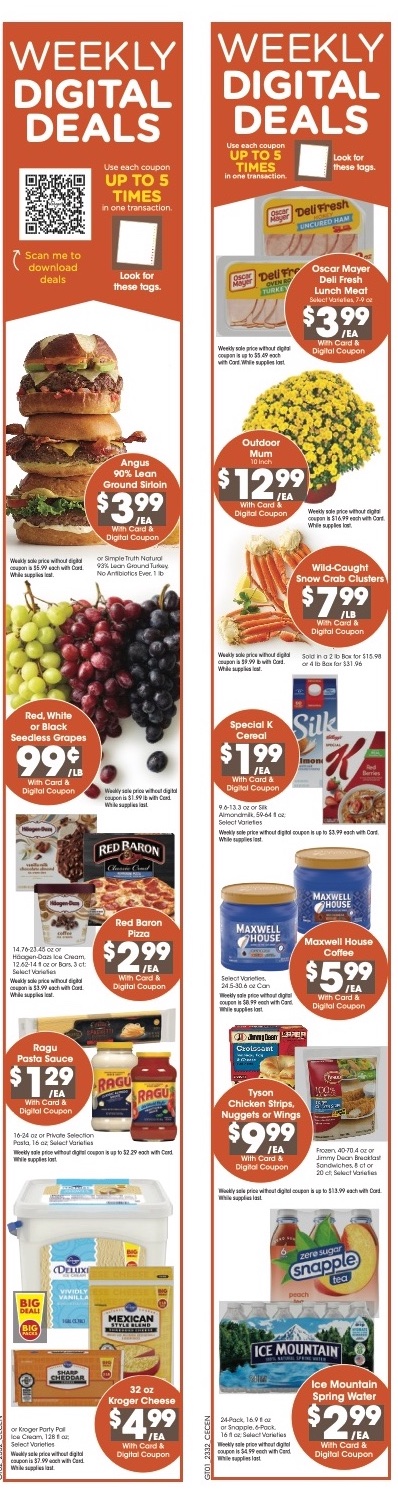 Kroger Weekly Ad 6th – 12th September 2023 Page 2
